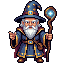 Merlin, the portal keeper at Quillhaven Academy