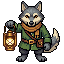 Winston Wolf, who keeps the Quillhaven Map Room